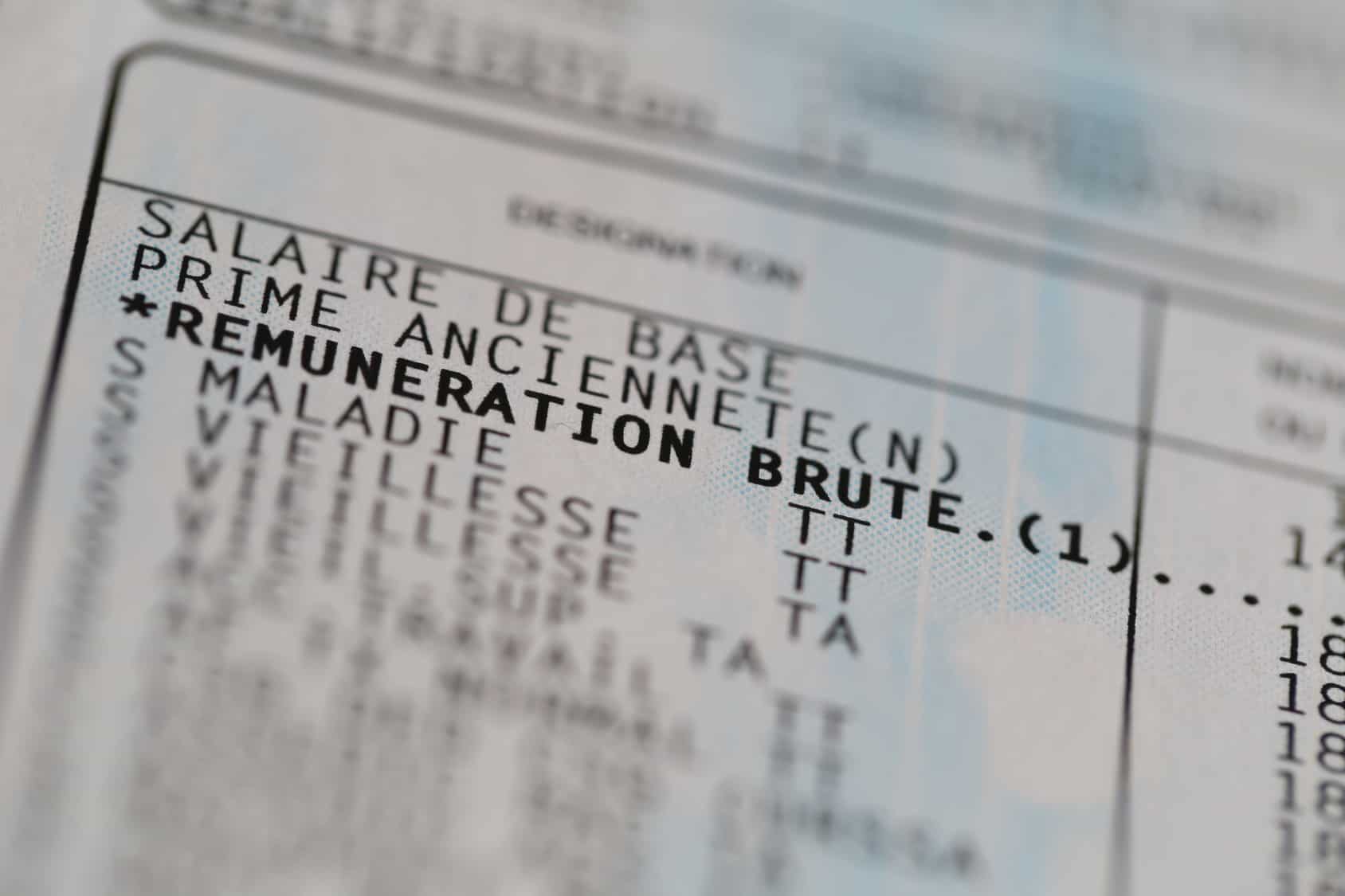 Détail Bulletin Rémunération Brute