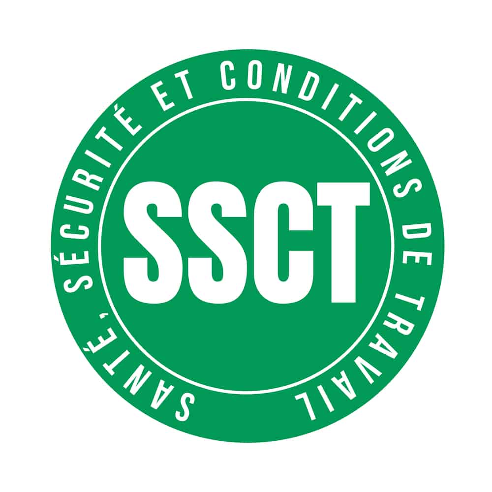 Exemple de logo sur la SSCT santé sécurité et obligations de travail